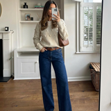 Élodie | Pull en Maille Décontracté à Pompons