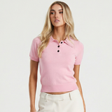 Willow | Polo à manches courtes en tricot polyvalent