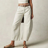 Érine | Pantalon Décontracté Femme à Coupe Large Élégante