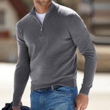 Pascal | Pull homme à col zippé et style élégant