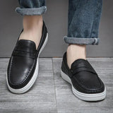 Tristan | Mocassins en Cuir Confortables et Élégants pour Homme