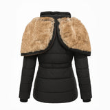 Rosélane | Manteau d’Hiver Femme à Doublure Fausse Fourrure