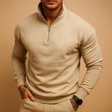 Pascal | Pull en tricot pour homme à col montant et coupe ajustée