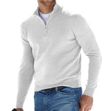 Bastien | Pull Homme à Col Zippé et Coupe Confortable