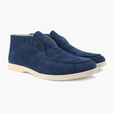 Sébastien | Mocassins Suédés Mi-Hauts Élégants pour Homme