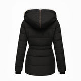 Rosélane | Manteau d’Hiver Femme à Doublure Fausse Fourrure