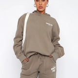 Ensemble Sweat à Capuche et Jogging Détendu pour un Confort Quotidien