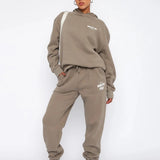 Ensemble Sweat à Capuche et Jogging Détendu pour un Confort Quotidien