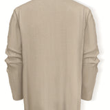 Gaspard | Cardigan Homme en Tricot Texturé à Boutons