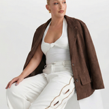 Soren | Veste oversized en cuir synthétique au style moderne
