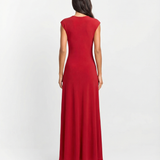 Mathilde | Robe de demoiselle d’honneur élégante en jersey fluide