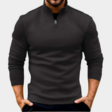 Mathieu | Pull homme à col zippé et coupe élégante