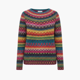 Océane | Pull Tricoté Femme à Col Rond et Manches Longues