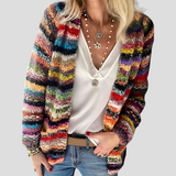 Lucie | Gilet tricoté élégant à texture raffinée