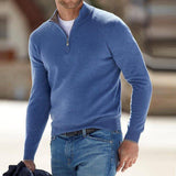 Bastien | Pull Homme à Col Zippé et Coupe Confortable