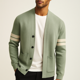 Romain | Cardigan Homme en Maille Mérinos à Boutons