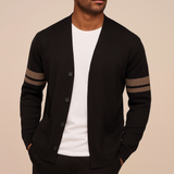 Romain | Cardigan Homme en Maille Mérinos à Boutons