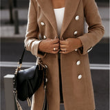 Sylvie | Manteau femme double boutonnage élégant
