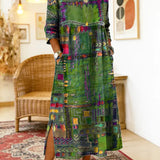 Bernadette | Robe ethnique en patchwork légère et respirante