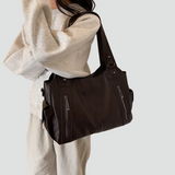 Léonie | Grand sac à main femme en cuir au format spacieux