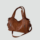 Léonie | Grand sac à main femme en cuir au format spacieux