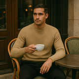 Rémi | Pull en cachemire pour homme avec texture et col rond