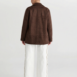 Soren | Veste oversized en cuir synthétique au style moderne