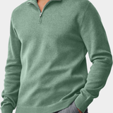 Étienne | Pull zippé confortable avec col