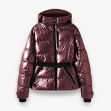 Maëlys | Veste matelassée femme à capuche et ceinture