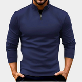 Mathieu | Pull homme à col zippé et coupe élégante