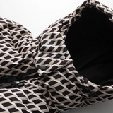 Maëlys | Veste matelassée femme à capuche et ceinture