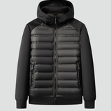 Loïc | Veste Hybride Matelassée pour Homme avec Capuche