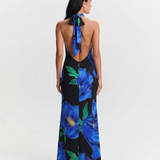Albane | Robe Maxi Florale Élégante à Coupe Fluide