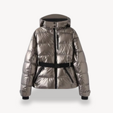 Maëlys | Veste matelassée femme à capuche et ceinture