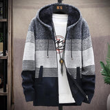 Gaspard | Gilet en tricot homme à capuche confortable