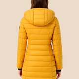 Madeleine | Veste femme matelassée légère avec capuche et fermeture éclair