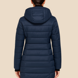 Madeleine | Veste femme matelassée légère avec capuche et fermeture éclair
