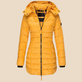 Madeleine | Veste femme matelassée légère avec capuche et fermeture éclair