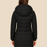Madeleine | Veste femme matelassée légère avec capuche et fermeture éclair