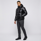 Baptiste | Doudoune brillante homme matelassée