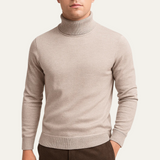 Mathis | Pull à col roulé homme coupe ajustée élégante