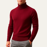 Mathis | Pull à col roulé homme coupe ajustée élégante