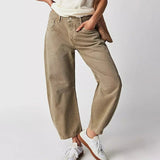 Érine | Pantalon Décontracté Femme à Coupe Large Élégante