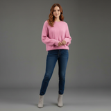 Geneviève | Pull en Tricot à Côtes Doux et Élégant