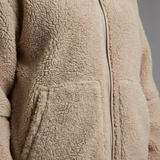 Renée | Veste teddy douce et moelleuse à coupe relaxée