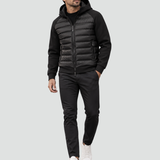 Loïc | Veste Hybride Matelassée pour Homme avec Capuche