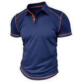 Bastien | Polo Homme Color Block en Coton Respirant
