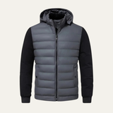 Loïc | Veste Hybride Matelassée pour Homme avec Capuche