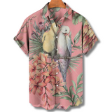 Aurélien | Chemise hawaïenne à manches courtes imprimé floral