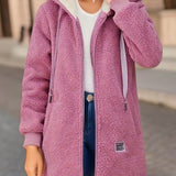 Christine | Sweat à capuche polaire pour femme